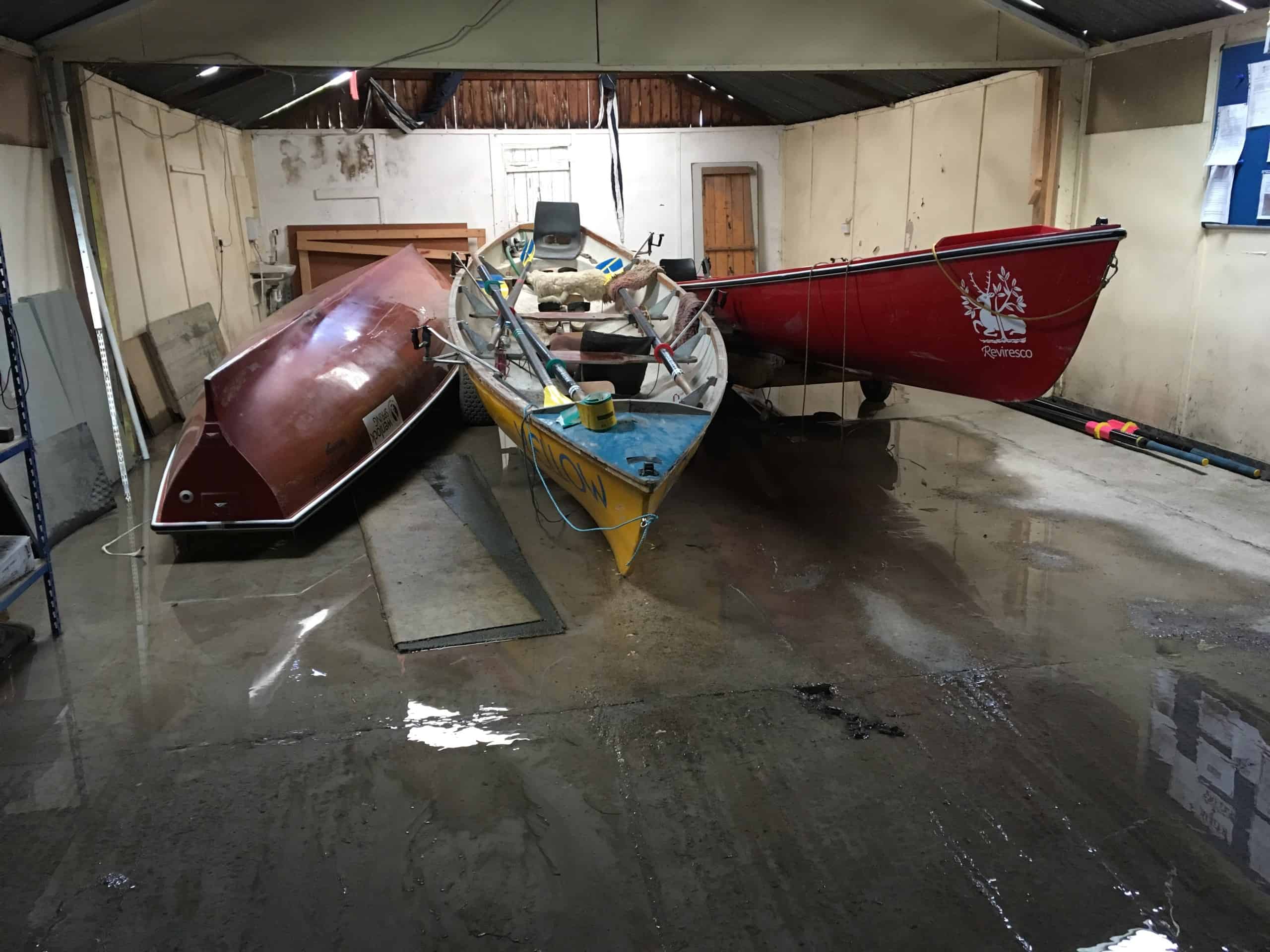 Boat Cleaning for Montford (The North Pole) Challenge Row 2019